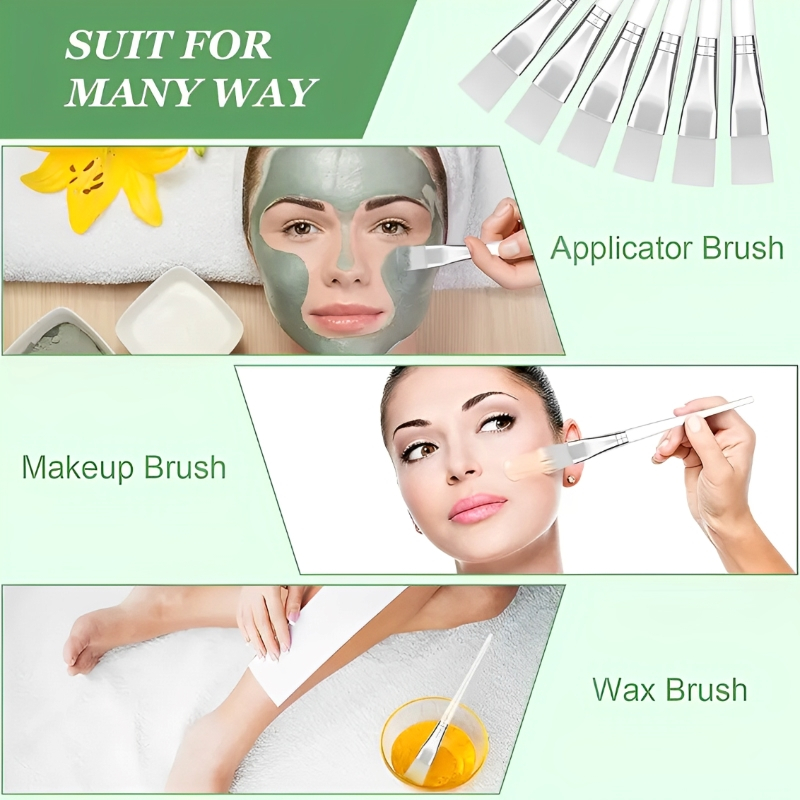 12pcs/set Facial Mask Brushes  - Brush Bristle Set ulasan dan harga