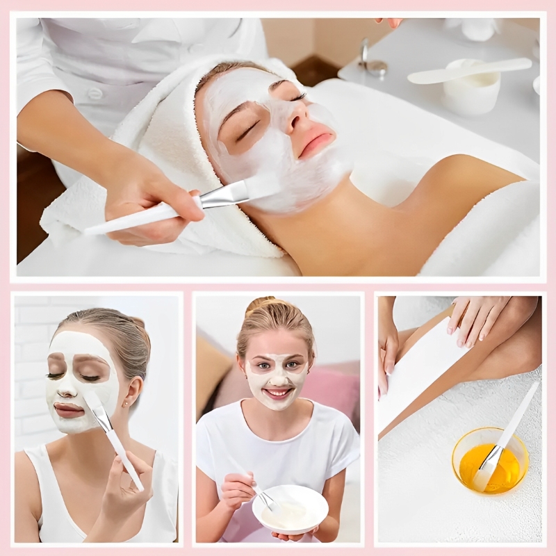 12pcs/set Facial Mask Brushes  - Brush Bristle Set ulasan dan harga