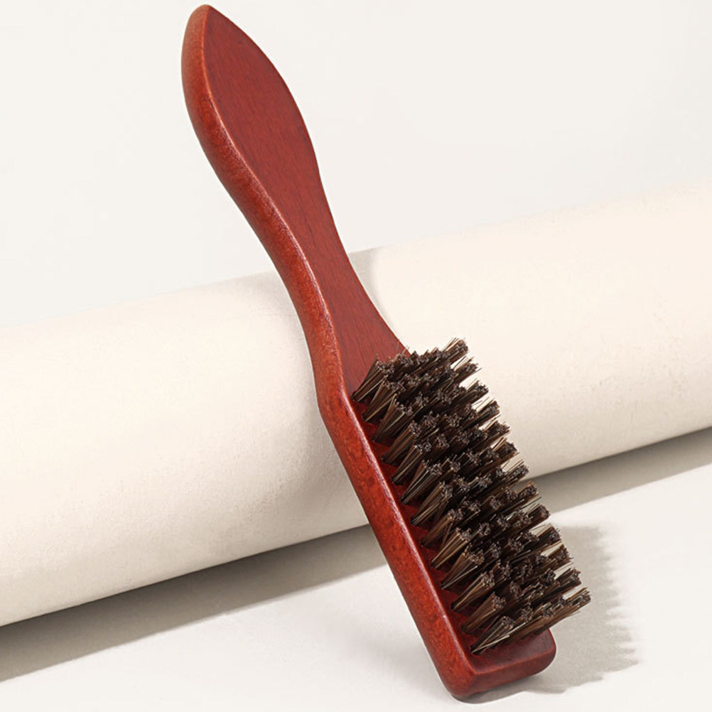 2Pcs Beard Grooming Brush Wood - Brush Bristle Set ulasan dan harga