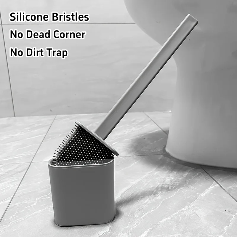 Toilet Brush Water Leak Proof  - Brush Bristle Set ulasan dan harga