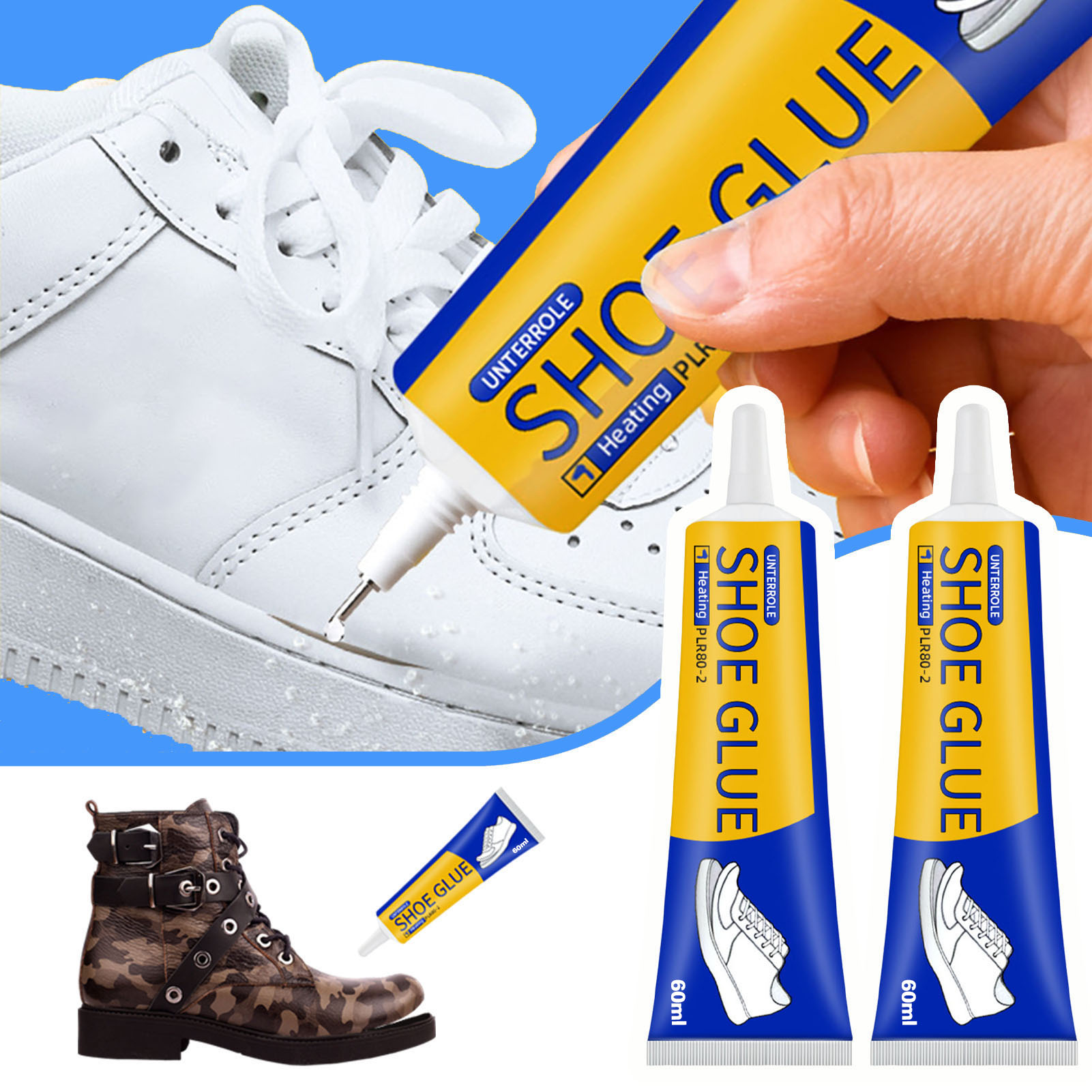 1/2/3pcs 60ml Strong Shoe Adhe - Sneaker Care ulasan dan harga