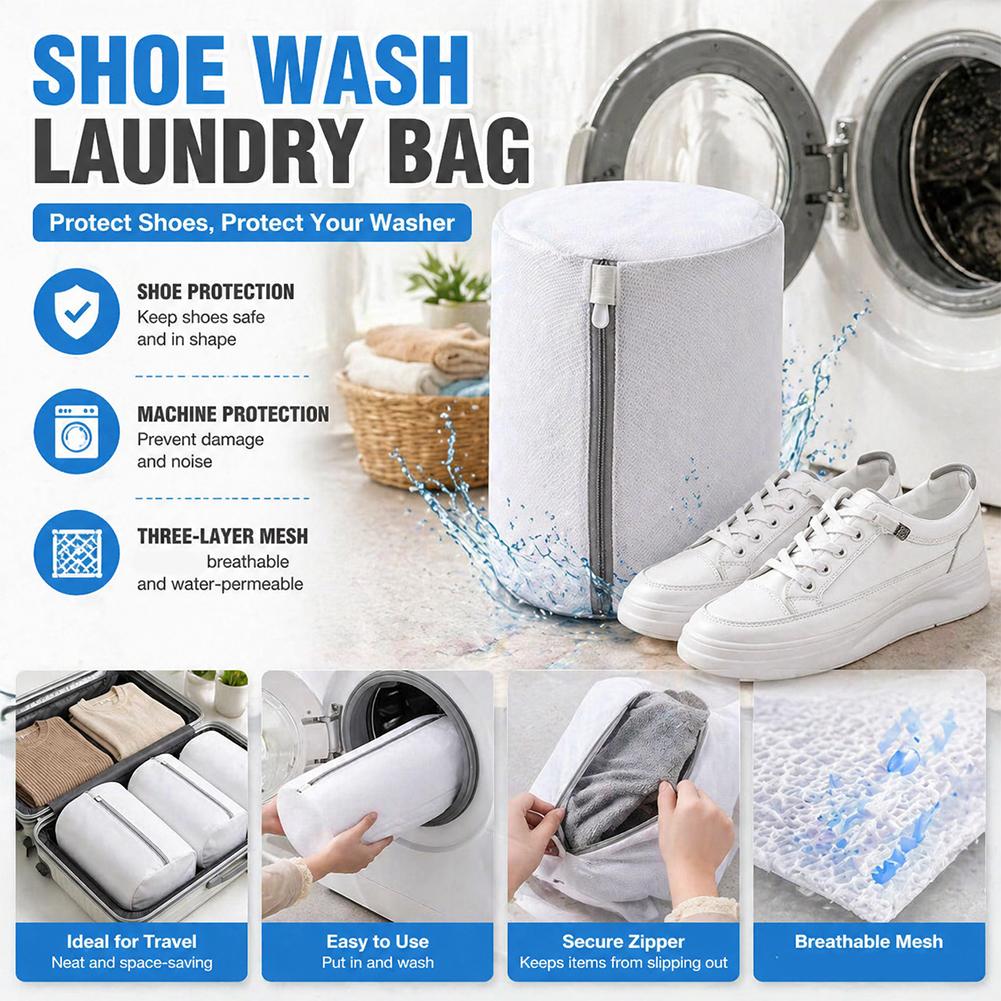 Portable Shoe Wash Laundry Bag - Sneaker Care ulasan dan harga